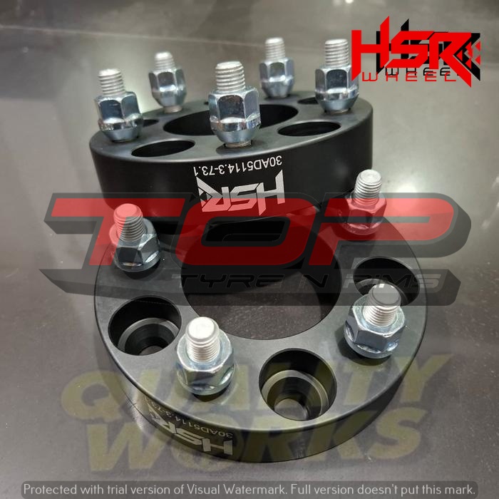 Adaptor Spacer Velg Mobil Untuk Innova ADAPTOR HSR PCD 5X114,3 CB 73,1 30mm || Pnp