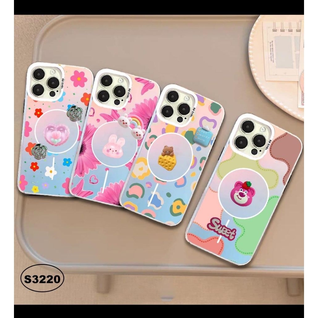CASE OPPO A60 OPPO A3S 3D BONEKA SWETY