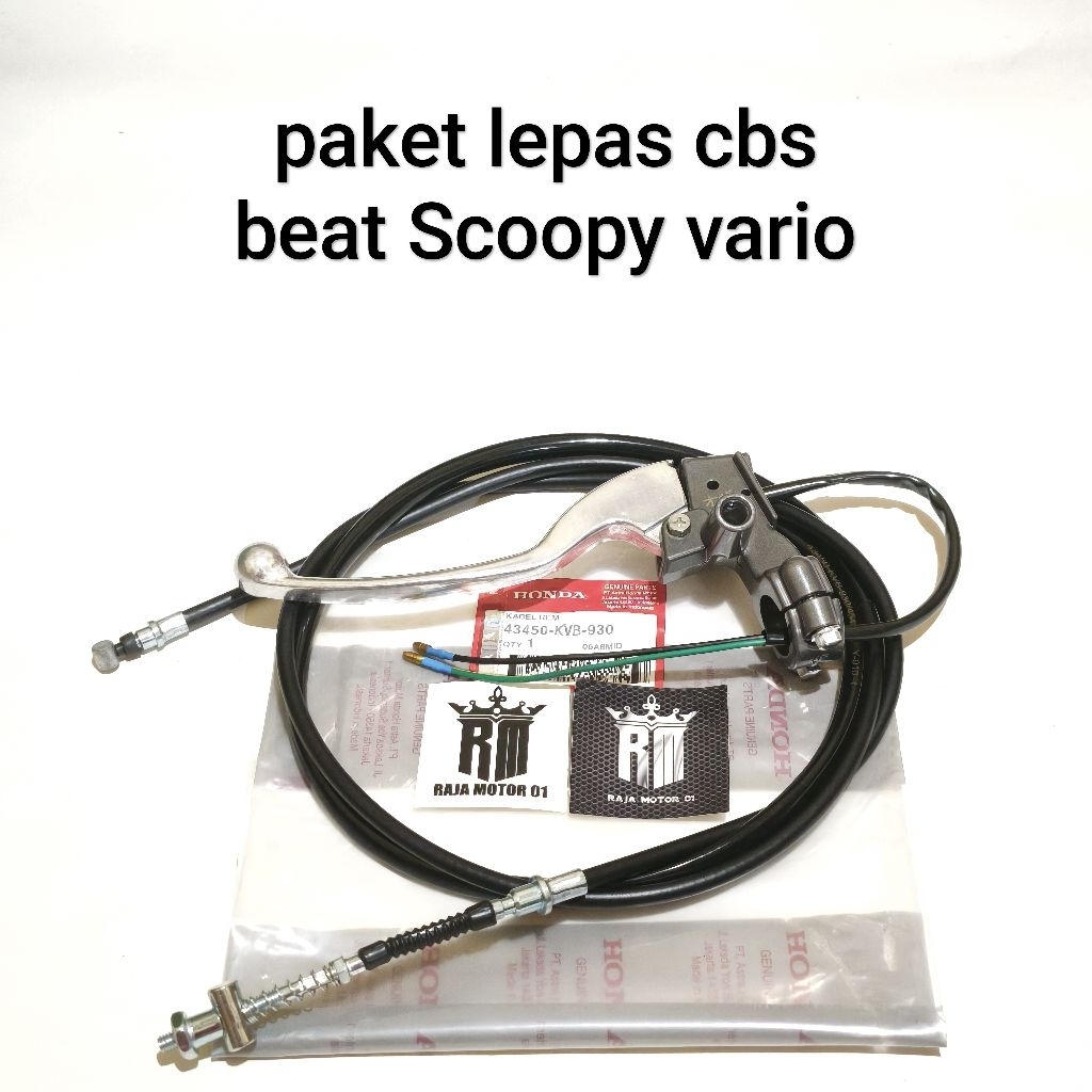 PAKET LEPAS CBS KOMPLIT + SWITCH REM SCOOPY BEAT ESP VARIO 110 LED F2 ESP BEAT STRE BEAT POP ESP VAR