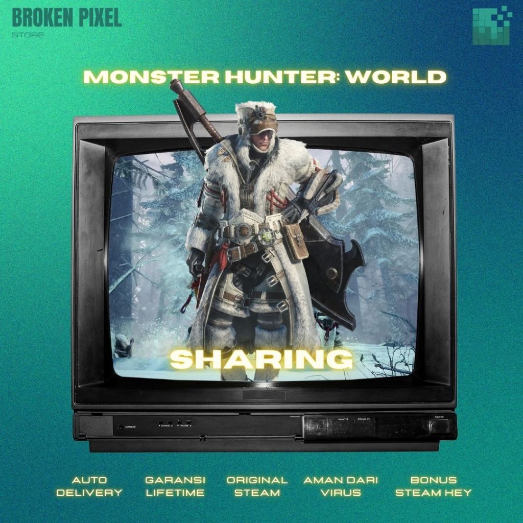 [BONUS GAME STEAM] Monster Hunter: World / AUTO DELIVERY / STEAM / Game PC / Games Computer / Origin