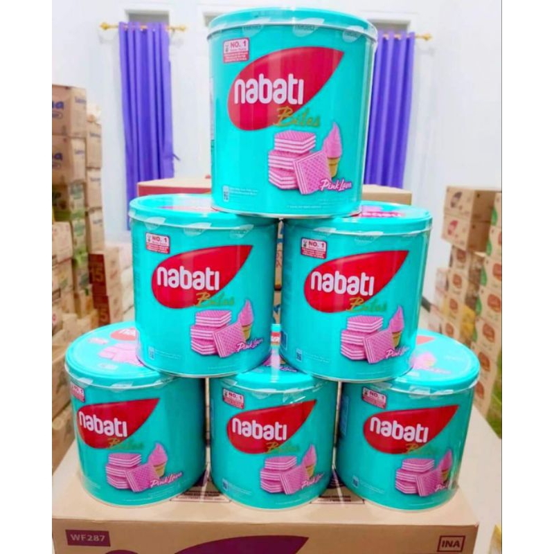 Wafer Nabati 2 Kaleng Nabati Kaleng Keju Coklat Wafer Nabati Bites Kemasan Kaleng Coklat Keju