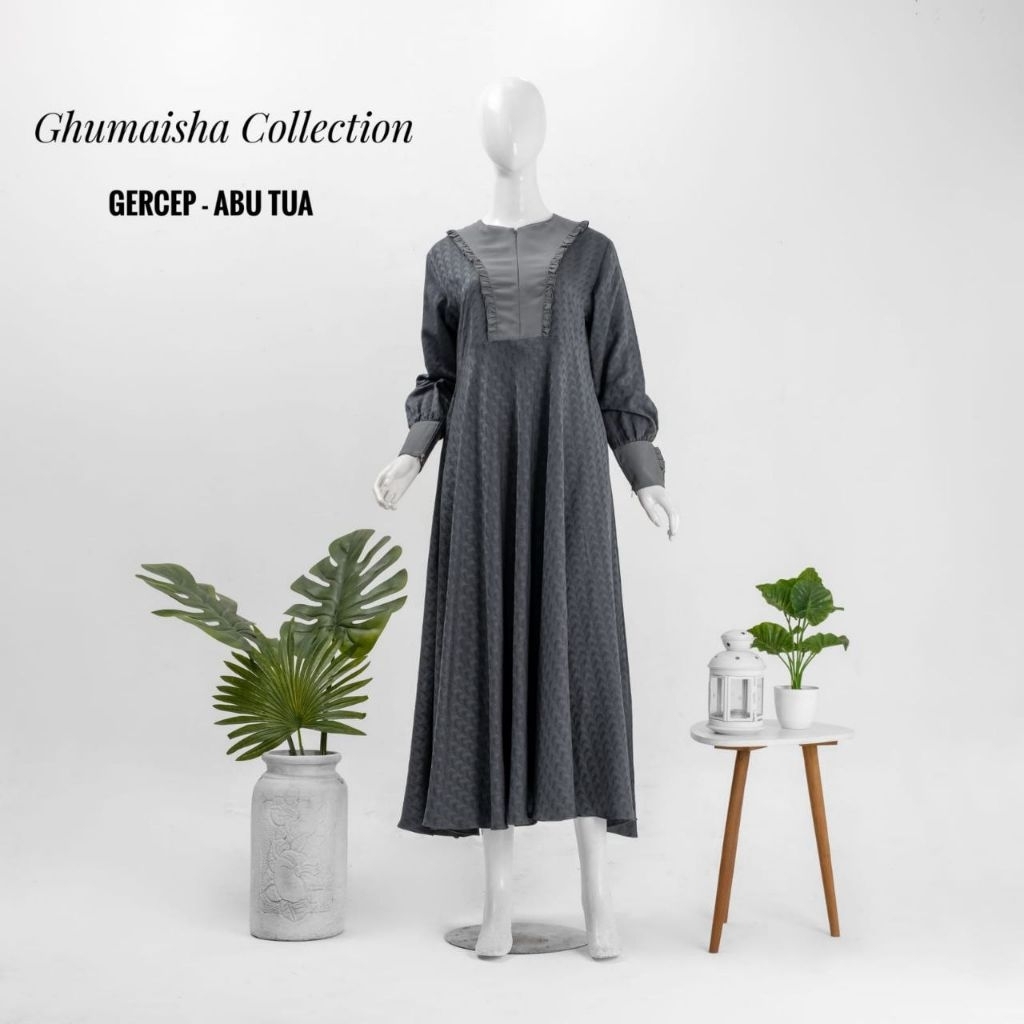 GAMIS GERCEP BY GHUMAISHA COLLECTION. / GAMIS JAGUAR RAYON / GAMIS ONLY