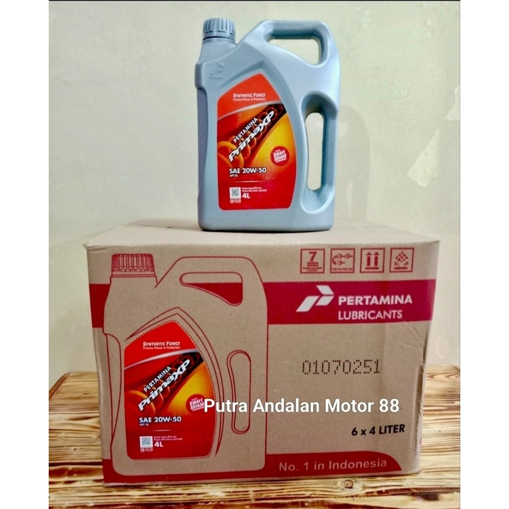 Oli Prima XP...4 liter..sae 10 W - 40 ( new ) 1 dus = 6 btl