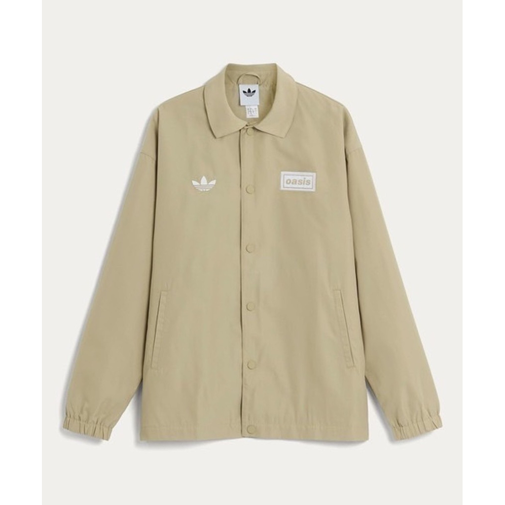 ADIDAS X OASIS TOUR COACH JACKET KHAKI BNWT HZ0878