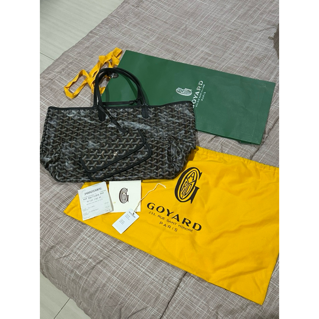 Goyard St Louis PM Black/Black 2020