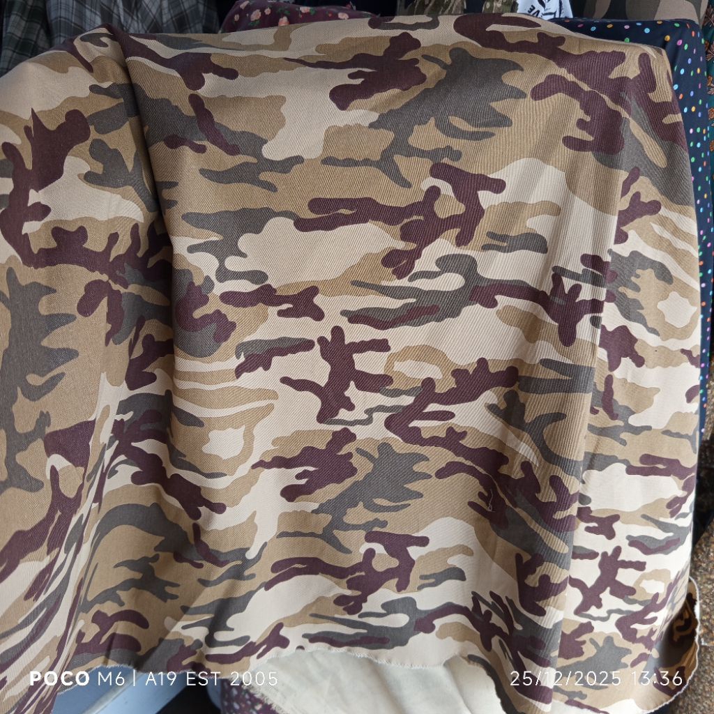 HARGA/0,5 M | BAHAN CHINOS NON STRETCH | KAIN CHINOS TWILL PREMIUM | KAIN LORENG TWILL KAIN REALTREE