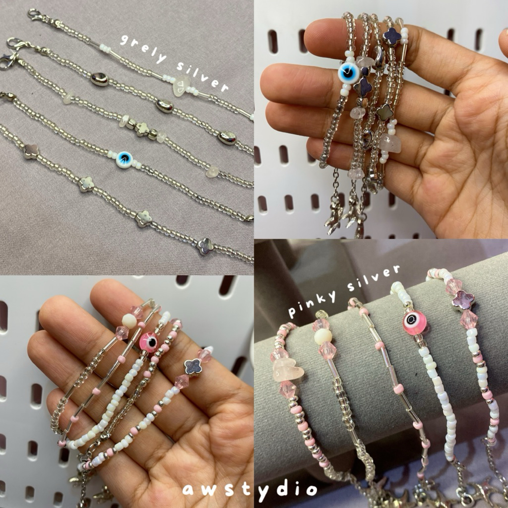 gelang manik manim/gelang manik aesthetic/gelang manik/gelang manik lucu