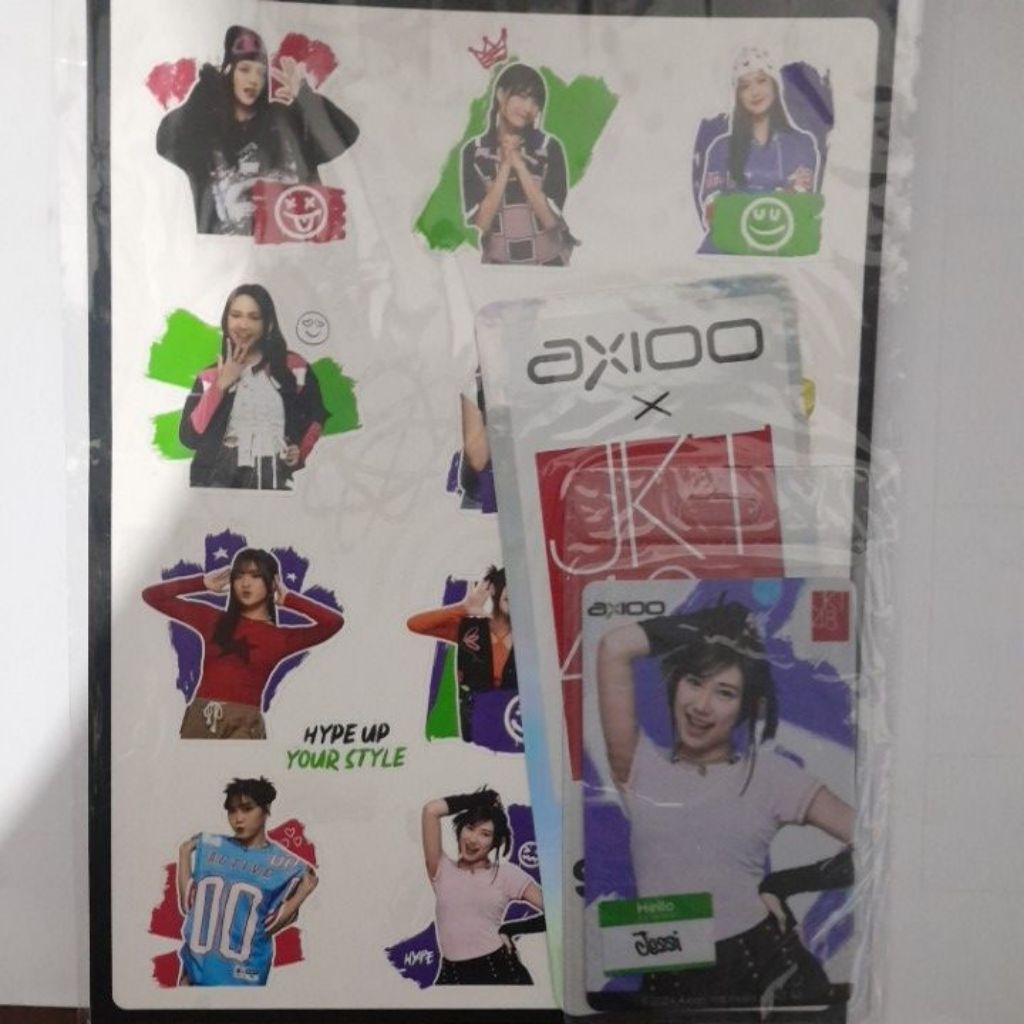 Photocard axioo x JKT48 limited edition