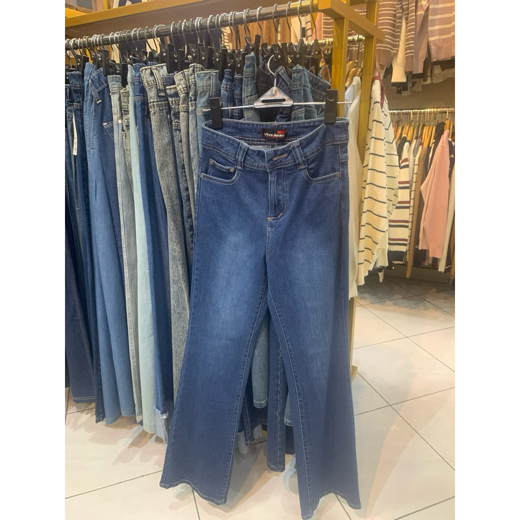 celana jeans cutbray Vivo wanita dewasa