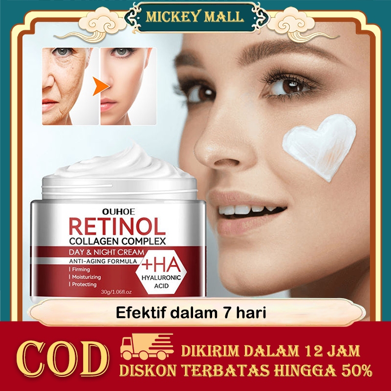 Retinol Cream Serum Anti-aging Moisturizer Night Set Night Cream For Face Moisturizer Anti-Aging Fac