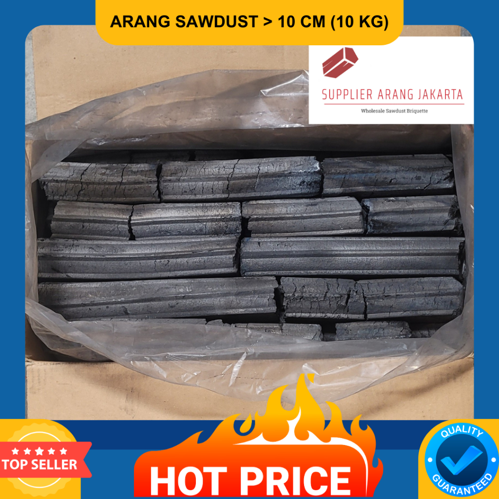 Arang briket premium, arang briket ekspor, arang briket sawdust, arang charcoal, arang bbq, charcoal