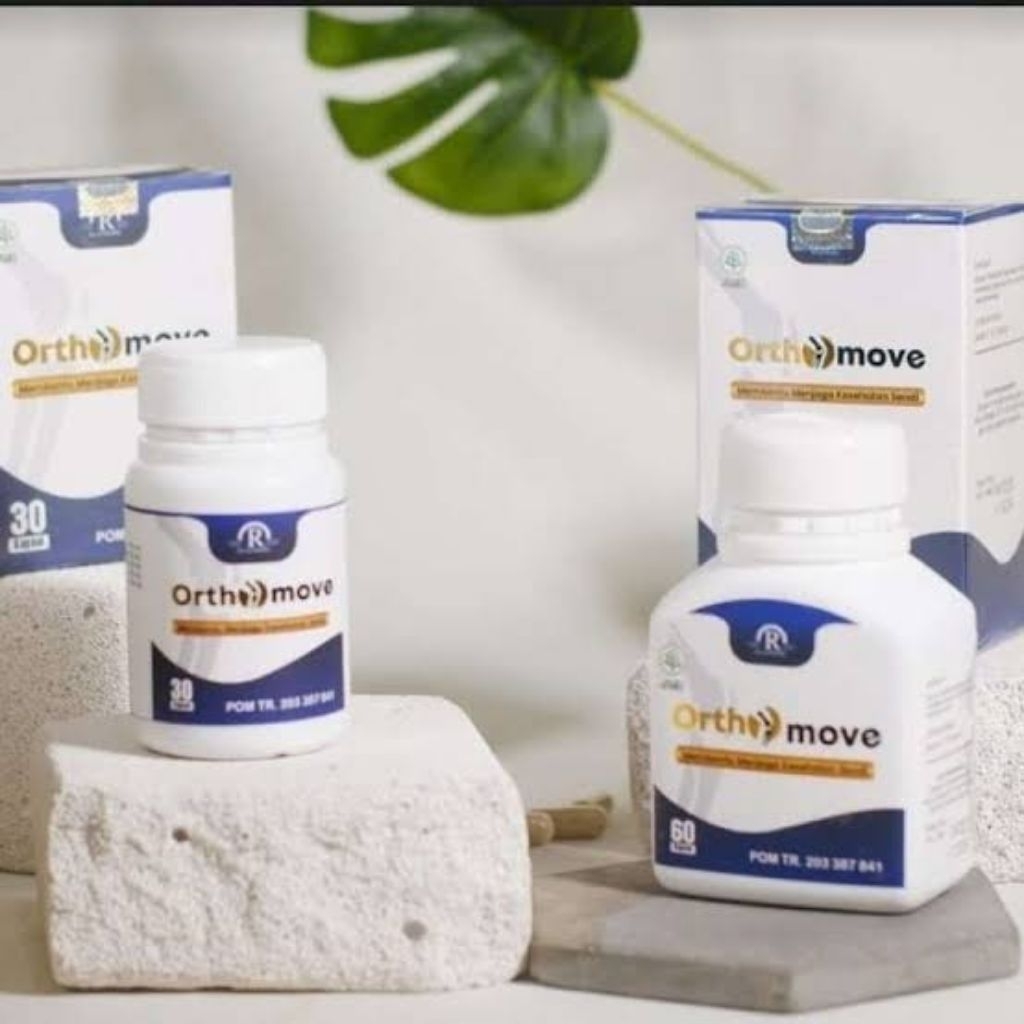 Orthomove Kapsul Nyeri Tulang Sendi & Rematik Original