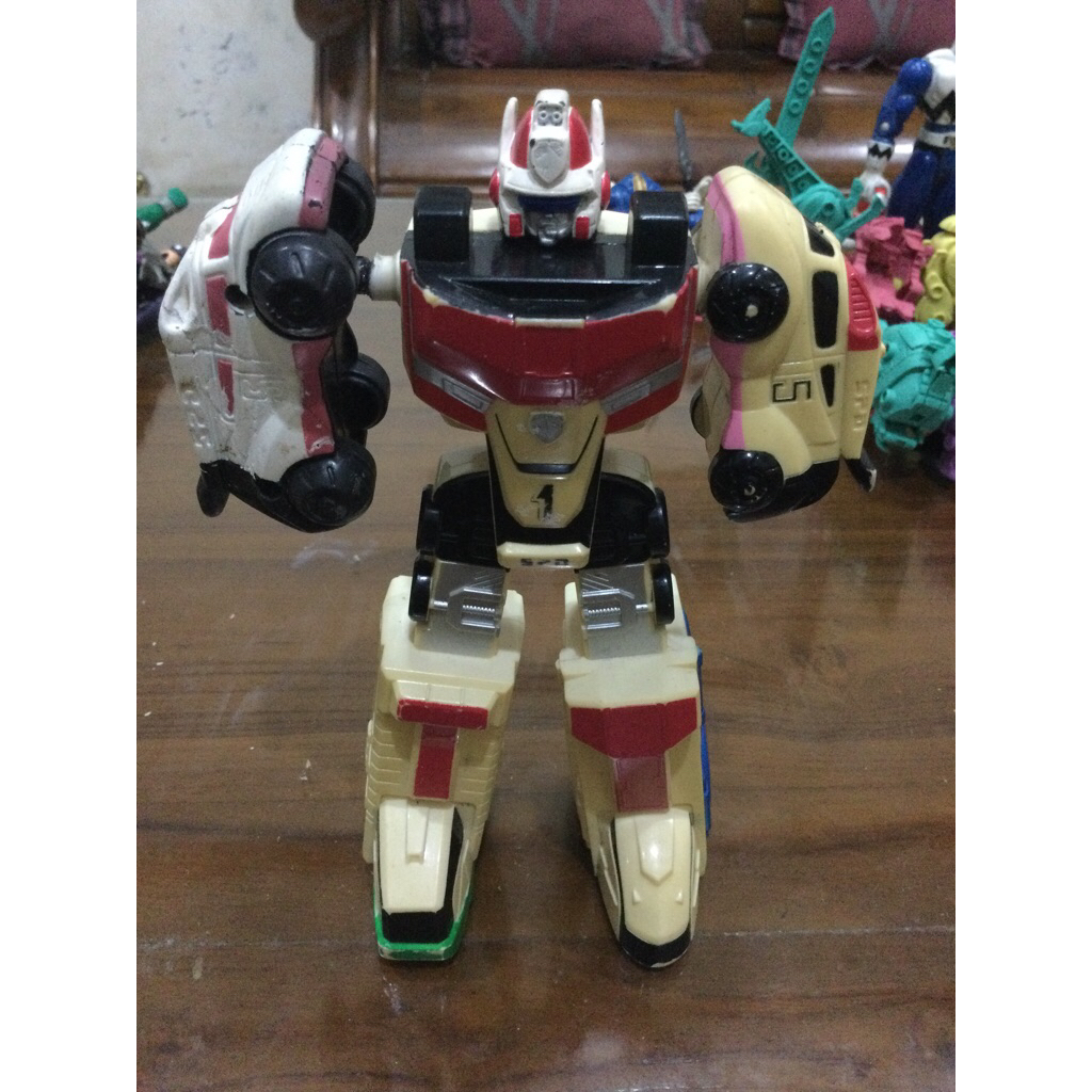 power ranger spd dekarobo non dx bandai ga ada bogem robot bahu bekas lem kondisi sesuai foto