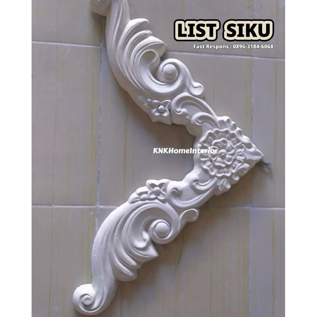 List Siku Besar / Ornamen Sudut Plafon