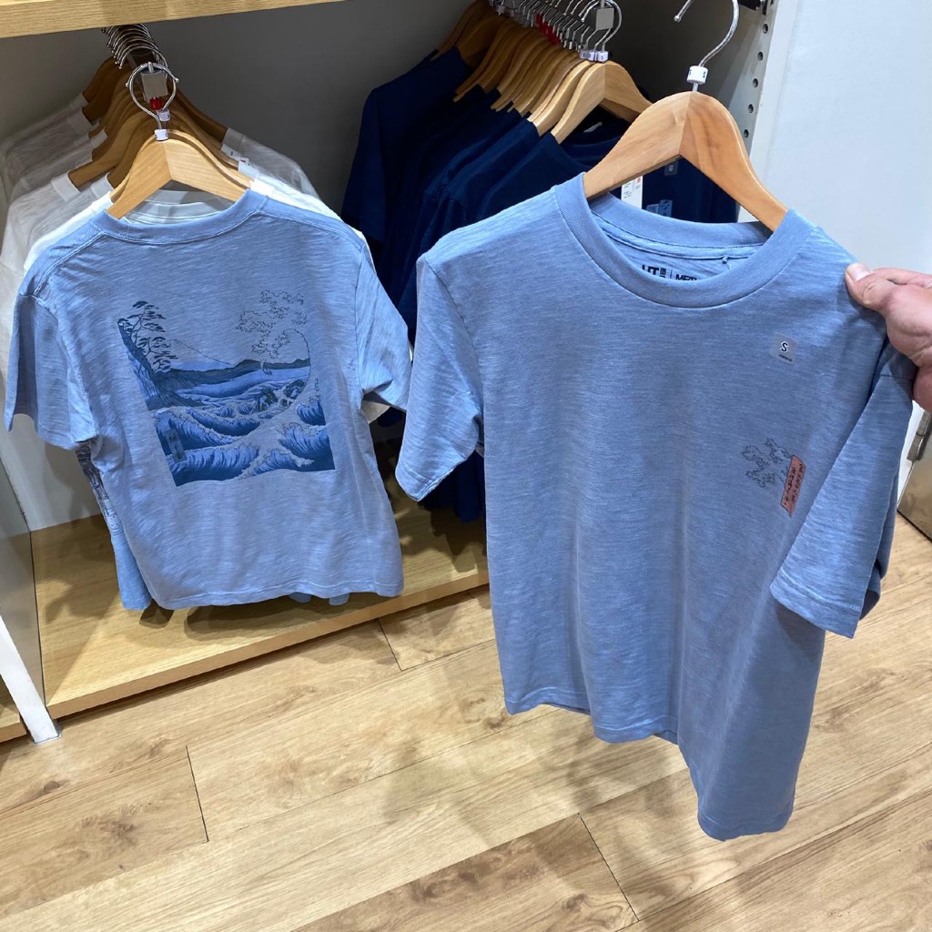 Jastip. Tshirt Uniqlo X Ukiyo (MAN)