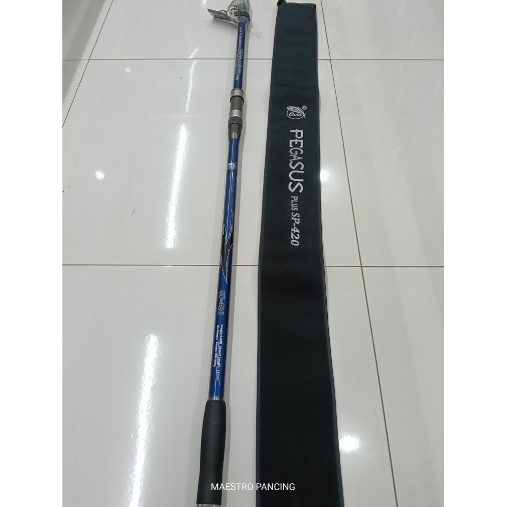 PEGASUS PLUS 420 CARBON FULL FUJI Joran Surf Teleskopik Antena CW  100-300gram Surffiahing Rockfishi