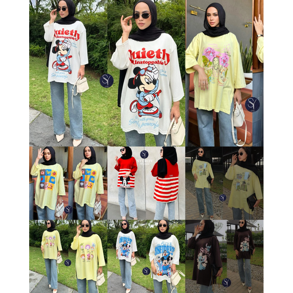 kaos oversize sturdy original