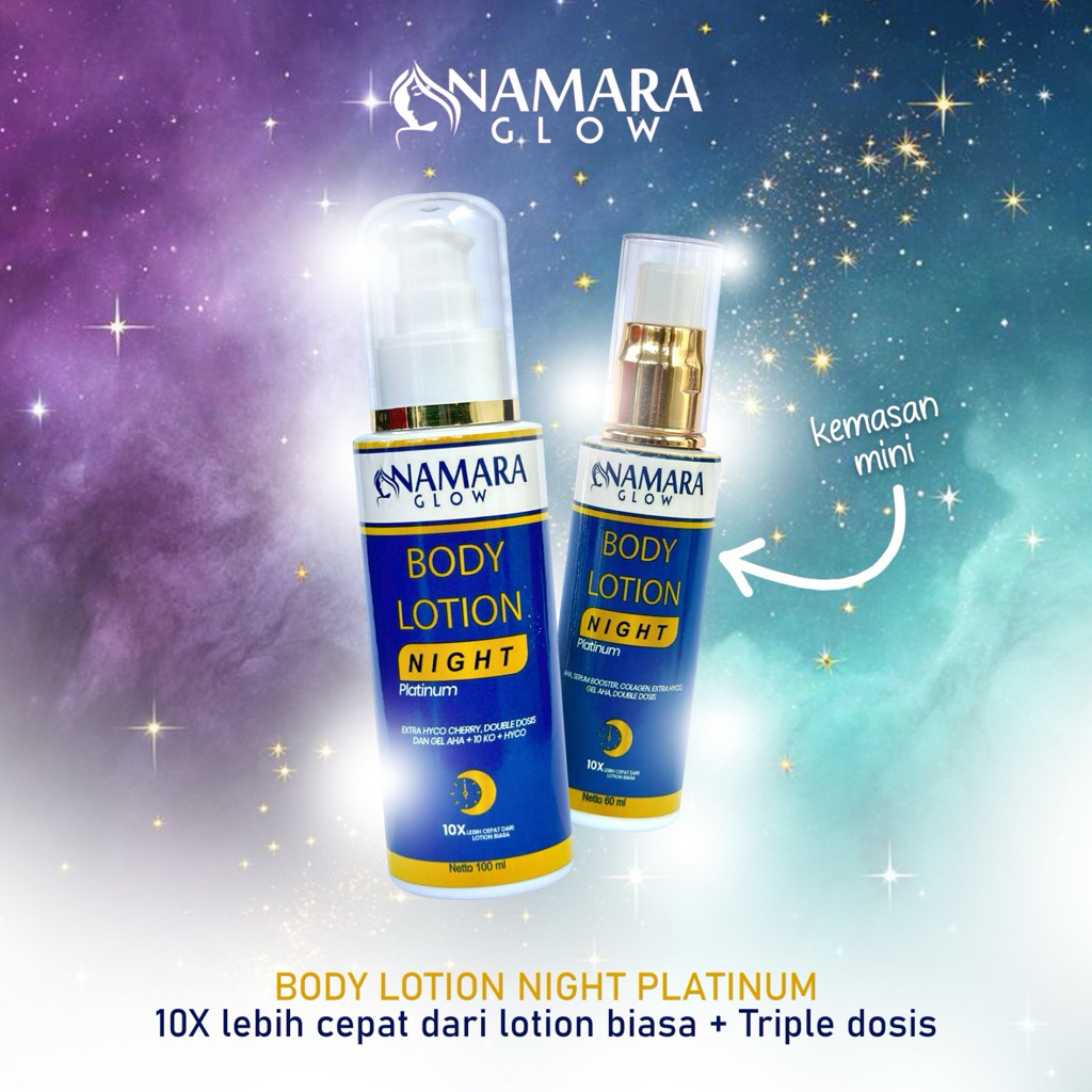 NAMARA GLOW NIGHT LOTION