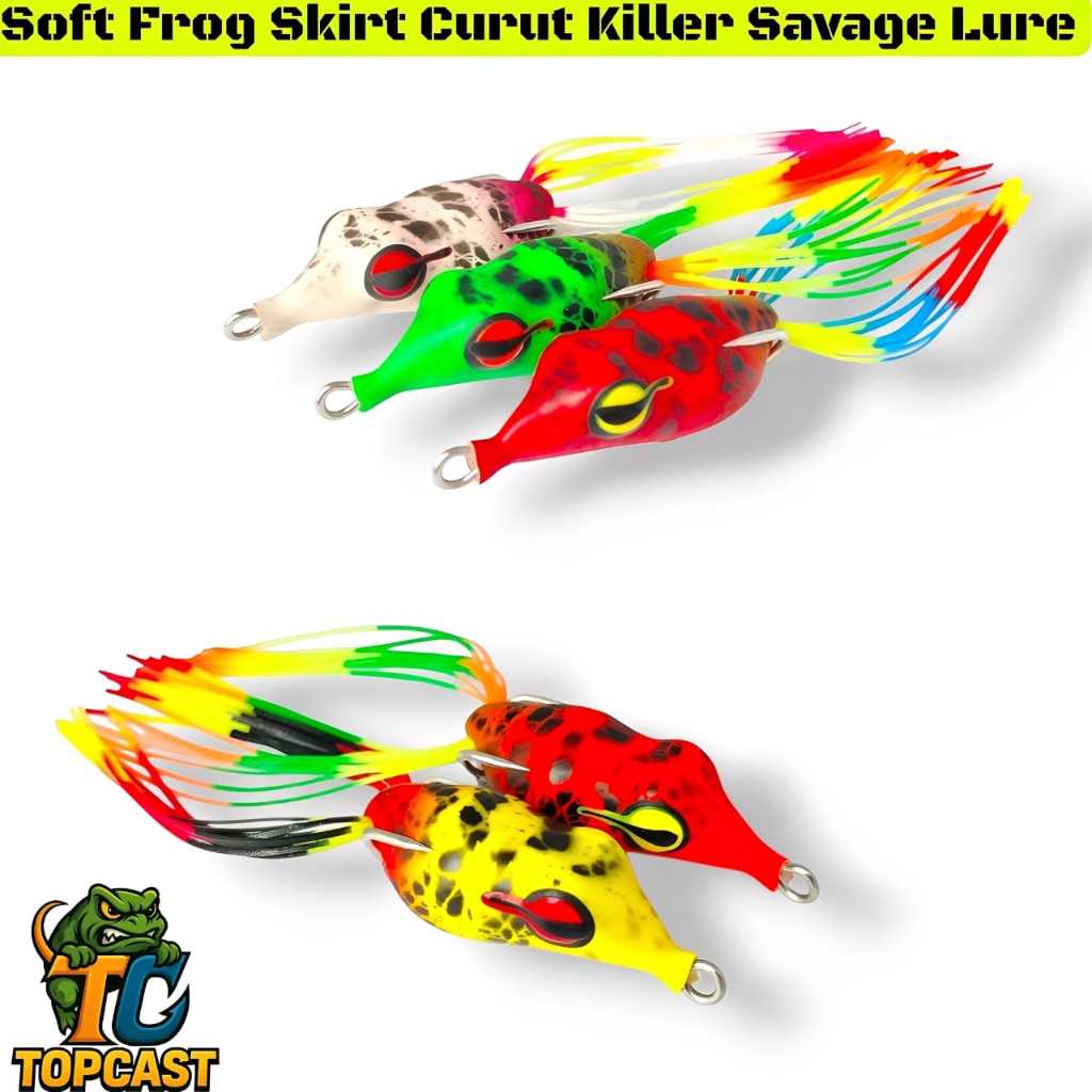 SOFT FROG SKIRT CURUT KILLER SAVAGE LURE
