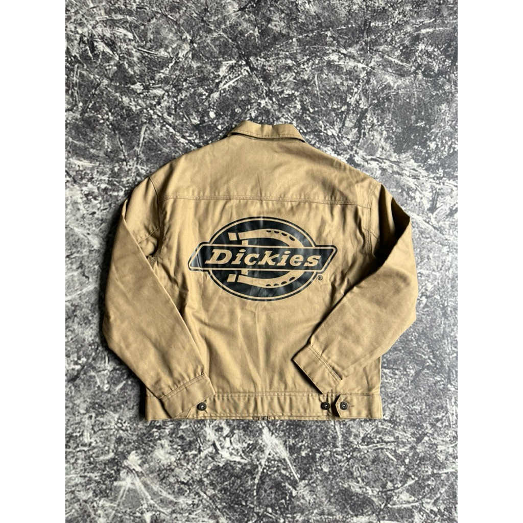 Dickies Work Jacket Cream Canvas