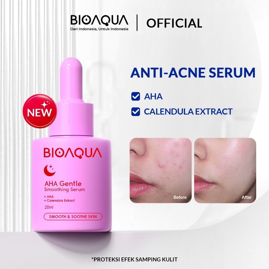 BIOAQUA Serum Acne AHA Gentle Exfoliating Smoothing Serum