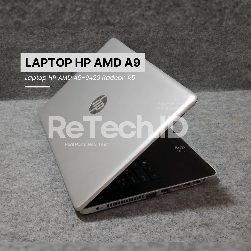 Laptop HP AMD A9-9420 Radeon R5 - Ram 4Gb