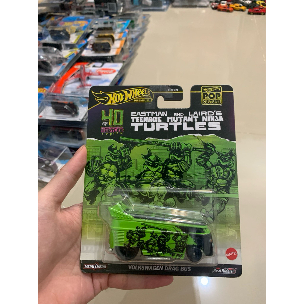 Hotwheels Volkswagen Drag Bus Ninja turtle