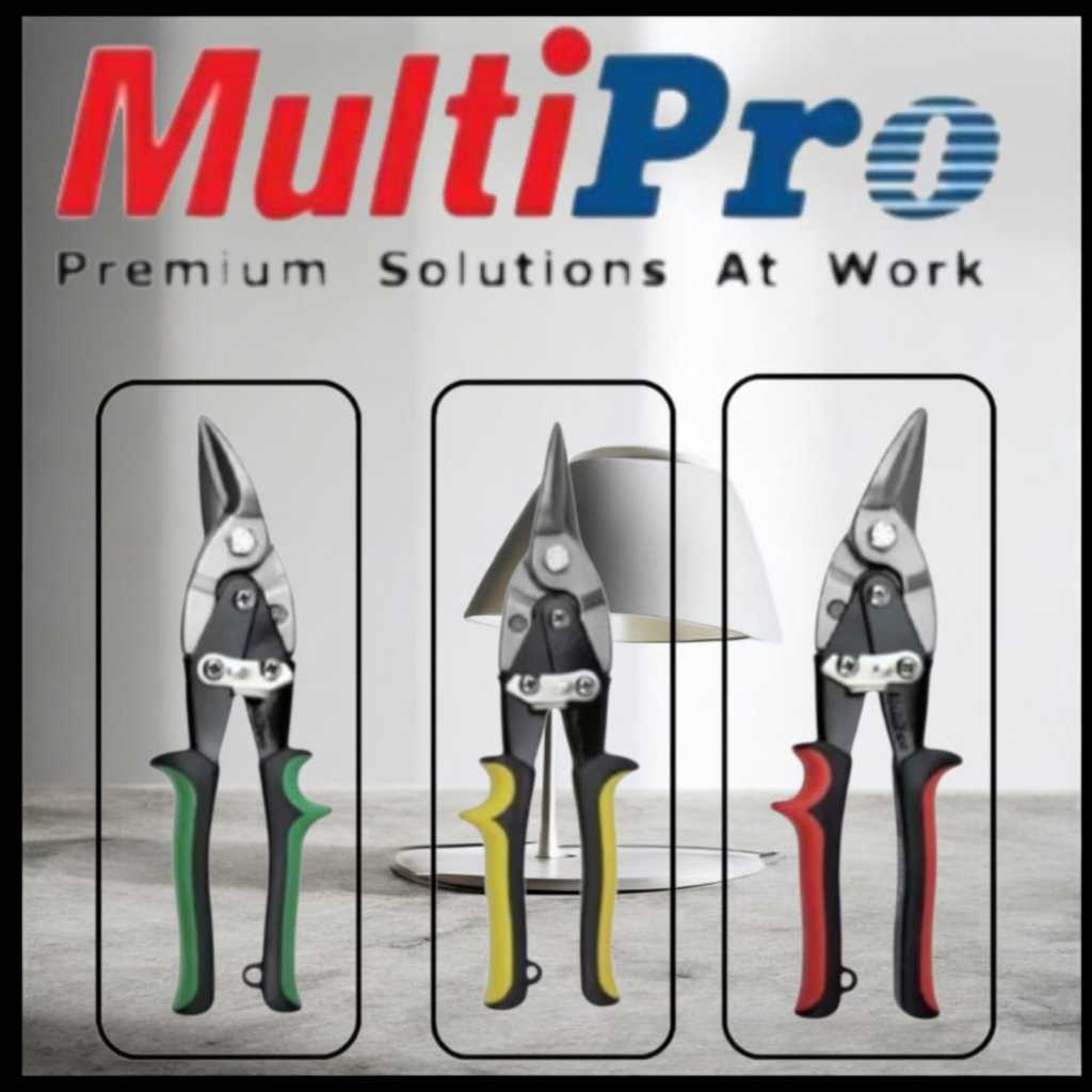 gunting baja ringan / gunting holo / gunting seng lurus 10 multipro / multipro gunting seng hollow b