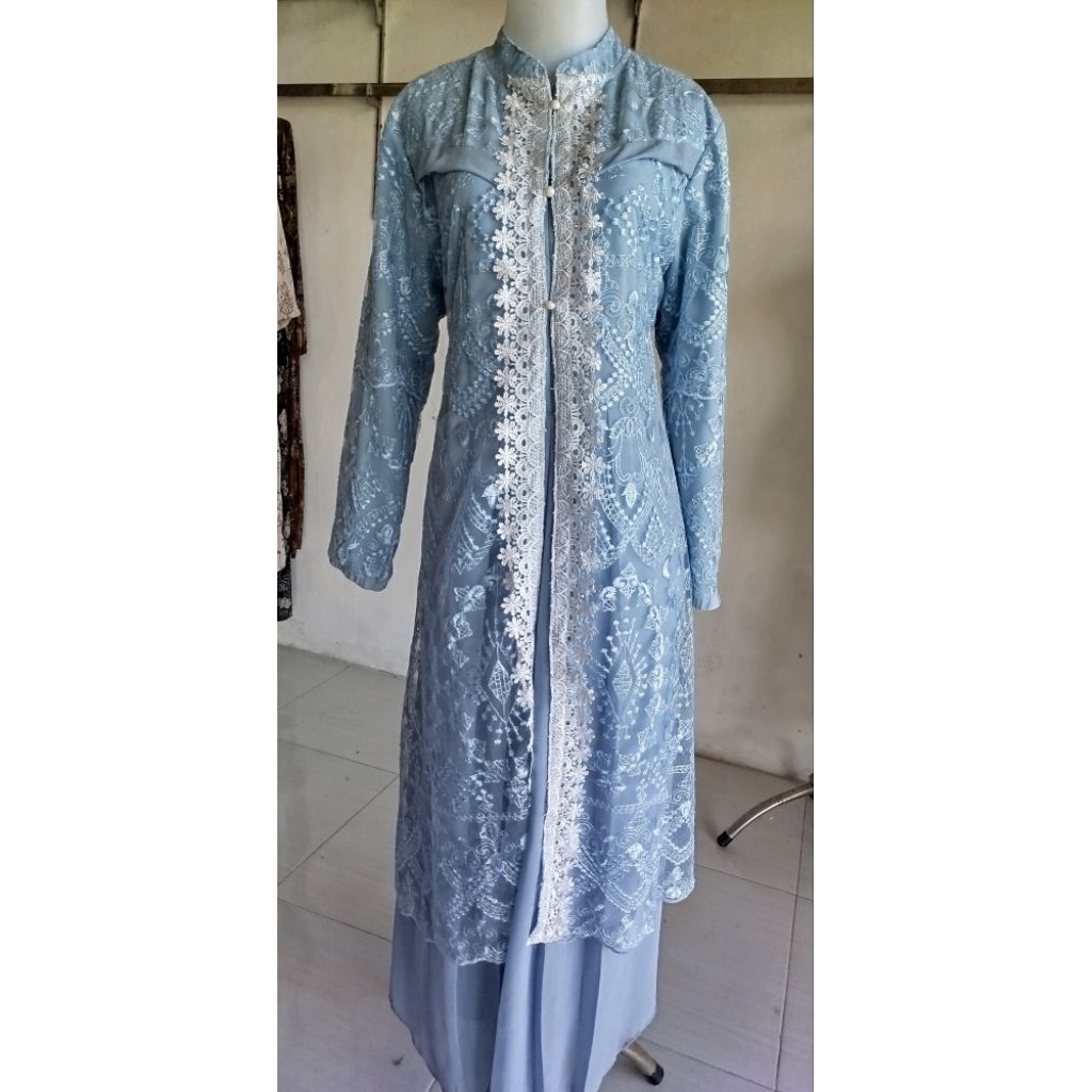 Gamis Semi Brukat