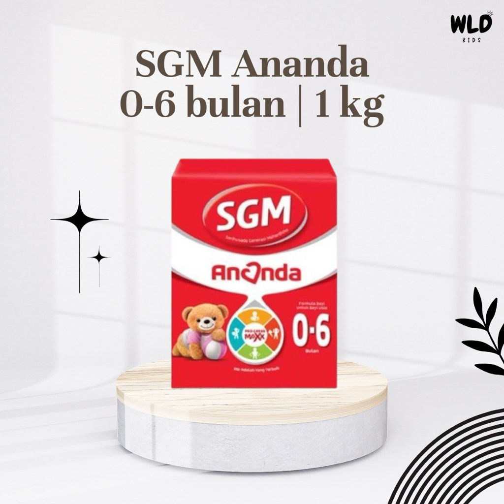 SGM ANANDA 1000gr | SGM ANANDA 0-6 BULAN 1kg | SUSU FORMULA