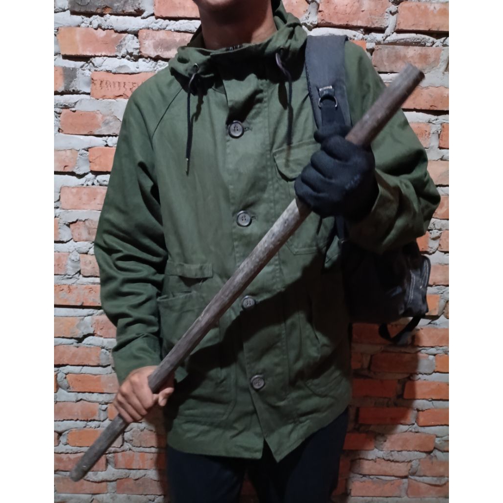 FieldCore Multipocket Parka Olive green Full Canvas L Size Best Condition Like Levi's Parka Like Fil