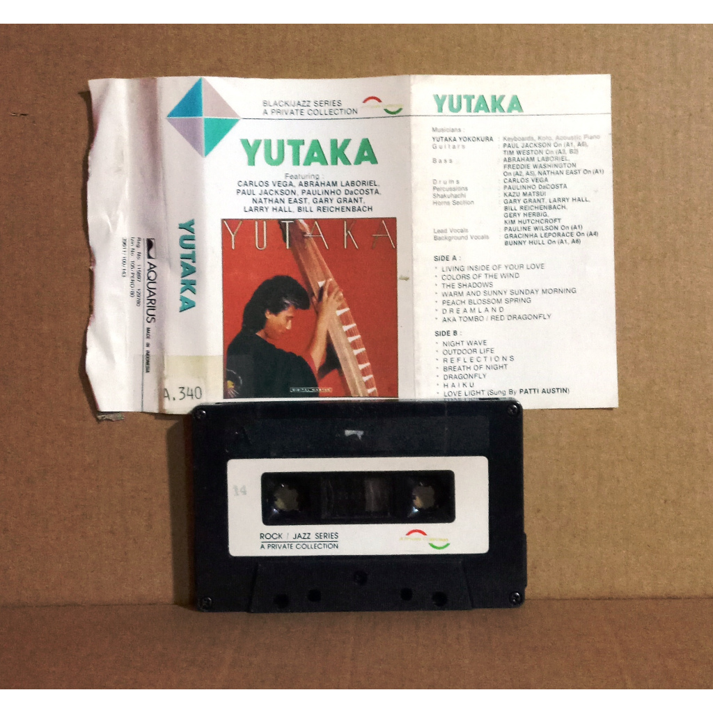 YUTAKA YOKOKURA - YUTAKA - Kaset