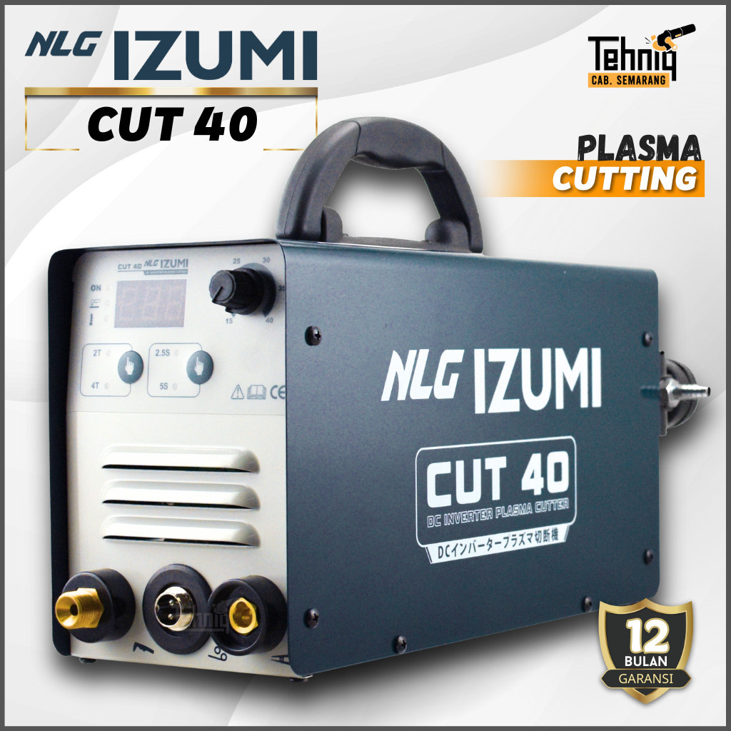 Plasma Cutting Cutter IZUMI CUT 40 Mesin Pemotong Potong Besi