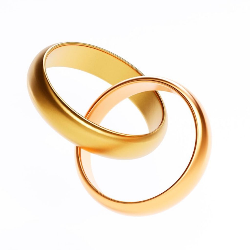 CINCIN COUPLE POLOS PASANGAN TUNANGAN WEDDING. EMAS MUDA KADAR 8K FRE BOX CINCIN