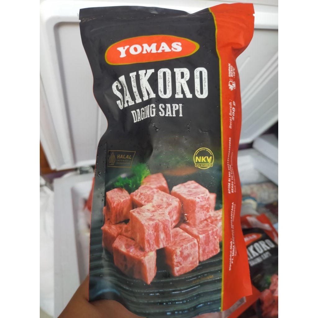 YOMAS BEEF SAIKORO 500GR