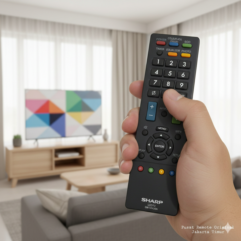 REMOTE REMOT TV LED LCD SHARP GB120WJSA ORIGINAL