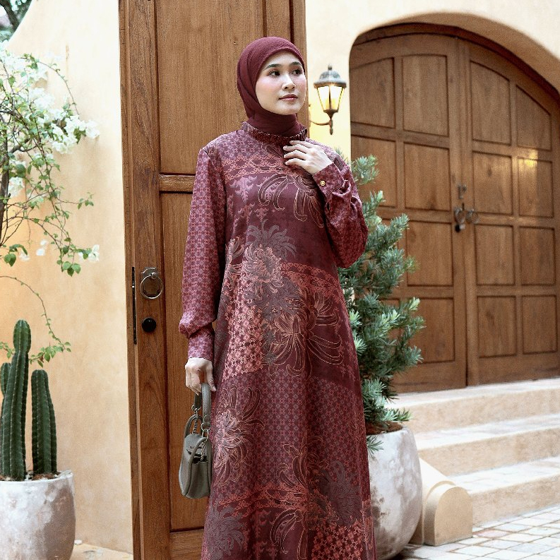 ZAZI - MAJESTIC, Dress Gamis Motif Premium Elegan Terbaru