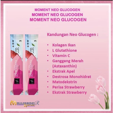 MOMENT NEO GLUCOGEN Collagen & Vitamin C Antioksidan Harian