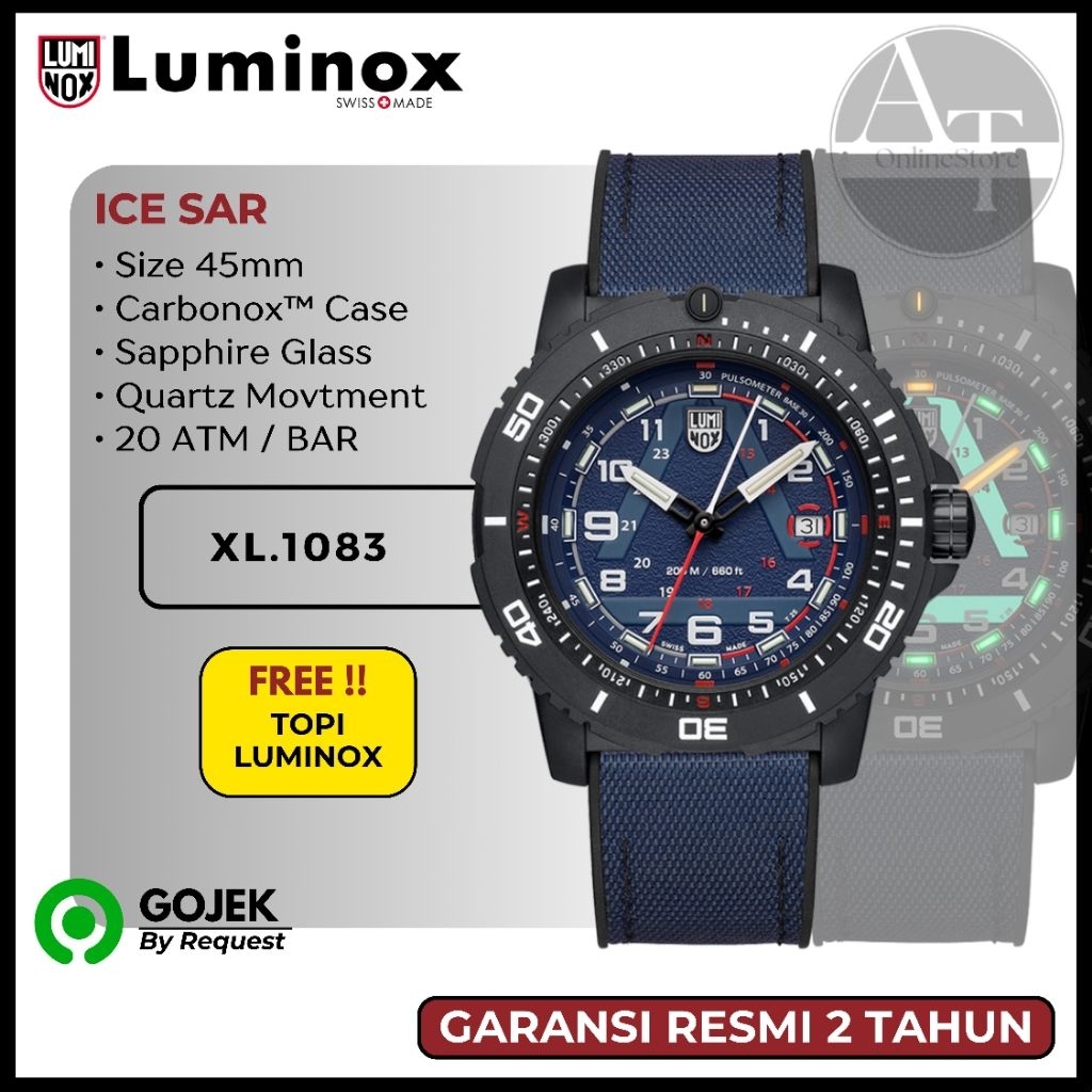 Jam Tangan Pria Luminox 1083 ICE-SAR ORIGINAL Resmi