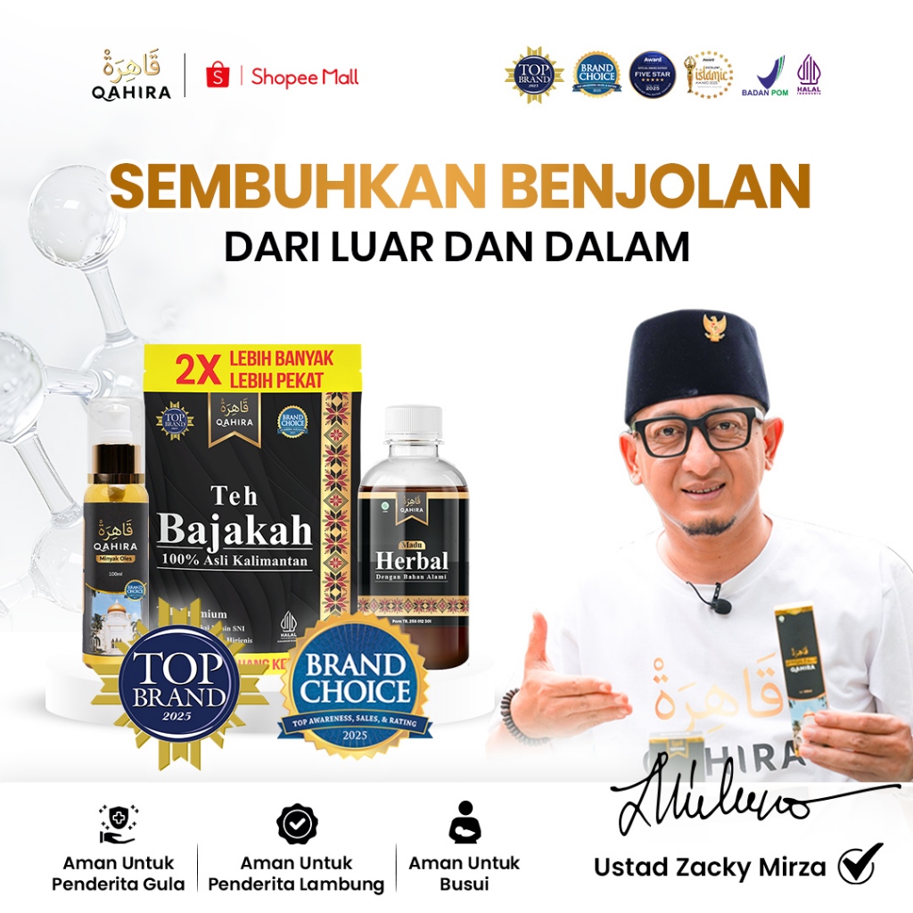 Qahira Original Dan Herbal Atasi Benjolan Kista Tumor Jinak Secara Menyeluruh
