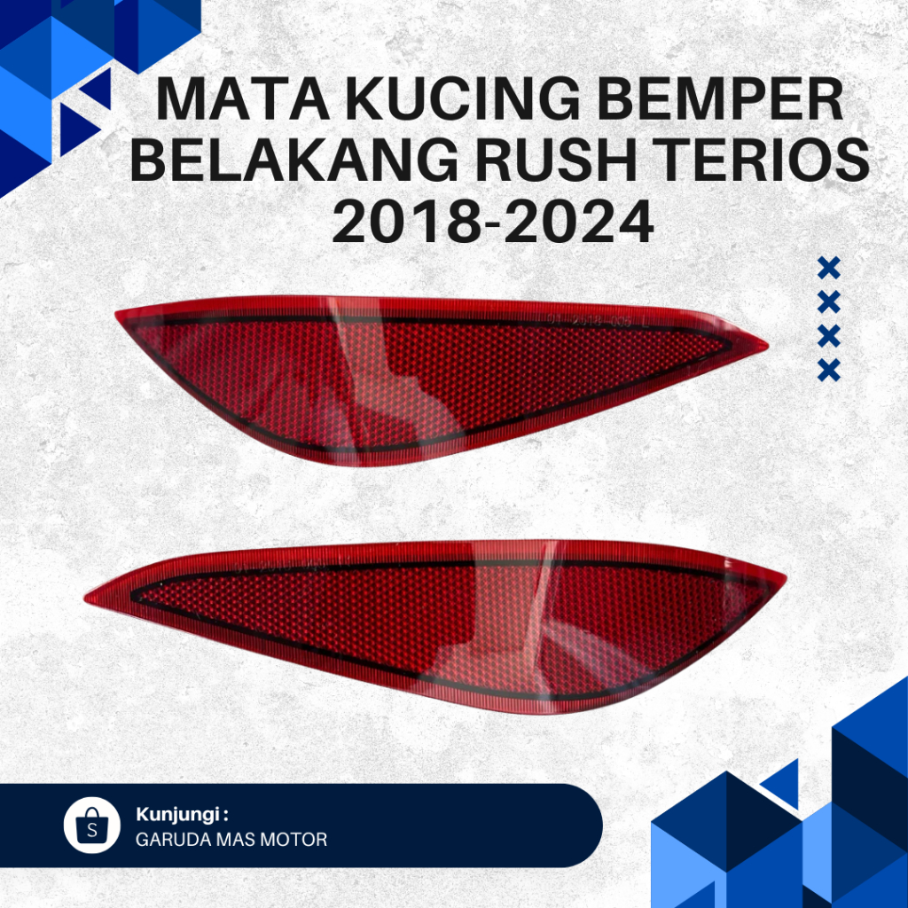 MATA KUCING BEMPER BELAKANG RUSH TERIOS 2018 - 2024