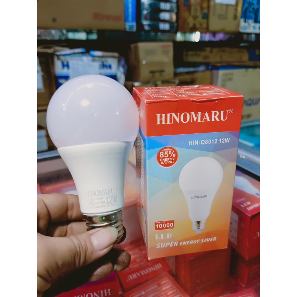 LAMPU LED HINOMARU 12 WATT/BOHLAM LED HINOMARU 12 WATT CAHAYA PUTIH