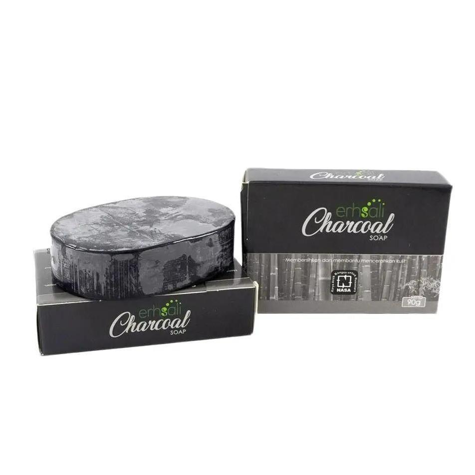 COD ERHSALI CHARCOAL SOAP - SABUN WAJAH NASA - PERAWATAN WAJAH - SABUN BATANG