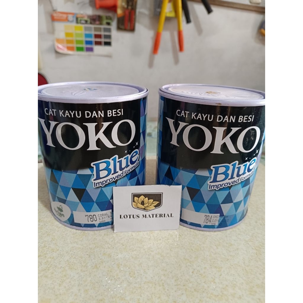 YOKO 1 kg / cat minyak kayu dan Besi / cat kayu / cat Besi / cat minyak / Cat Yoko 1 kg / cat Yoko 1