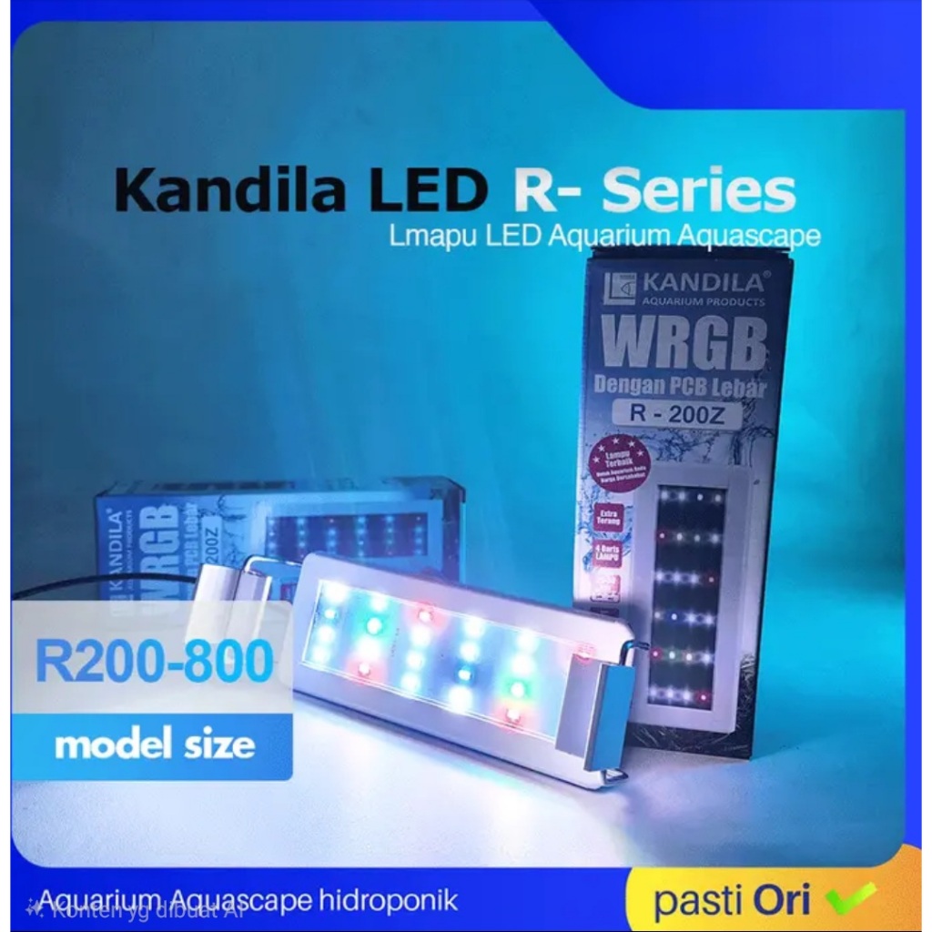 LAMPU KANDILA R SERIES WRGB LED LAMPU GANTUNG AQUARIUM KANDILA 400-800 - R300z