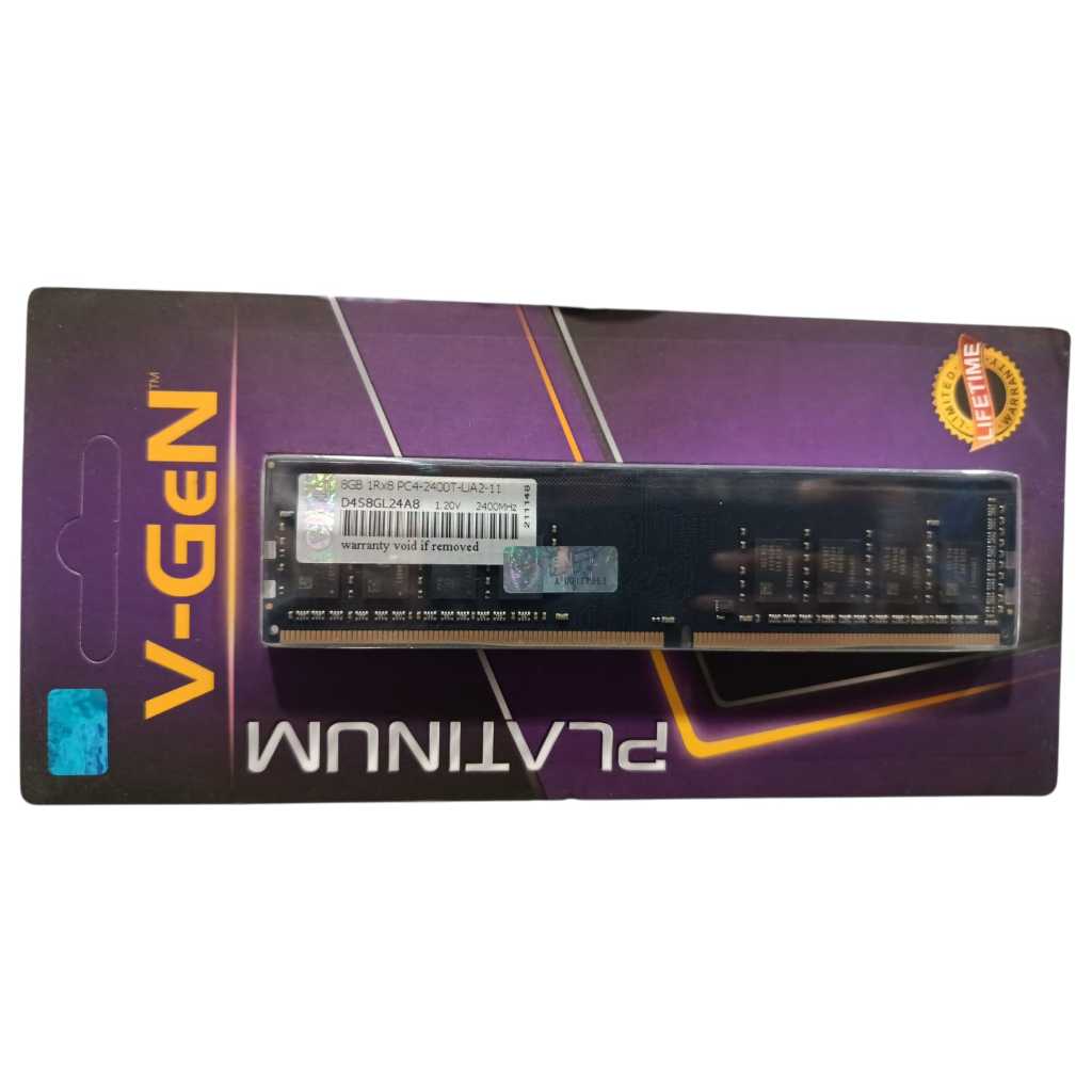 RAM VGEN 8GB DDR4 PC4 2400MHz