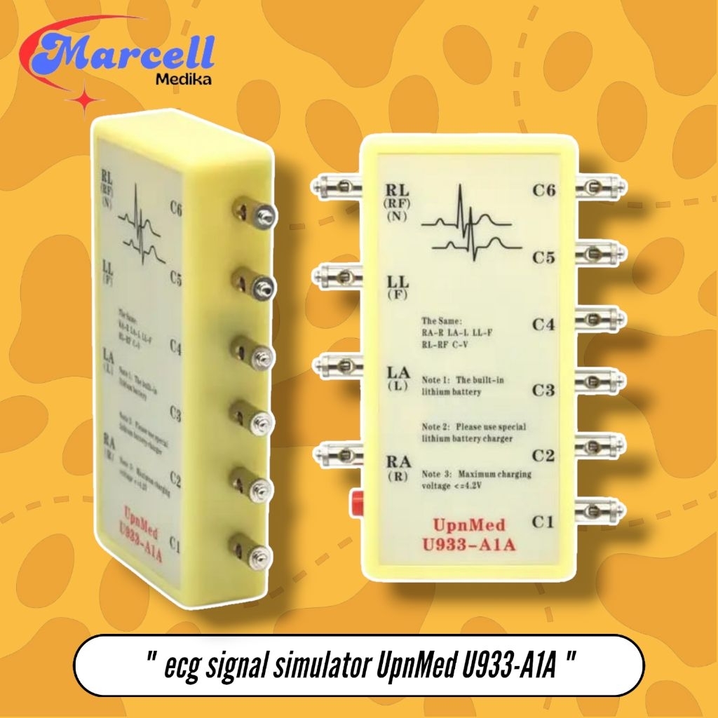 ECG SIMULATOR SIGNAL GENERATOR / ECG SIMULATOR UpnMed U933-A1A