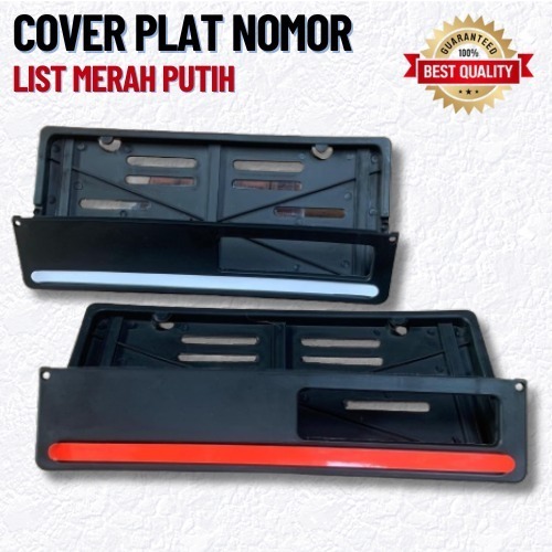Cover Plat Nomor Motor Model Ori Nyala Tatakan Dudukan Beat Vario Supra Revo Grand Pcx ALL HONDA