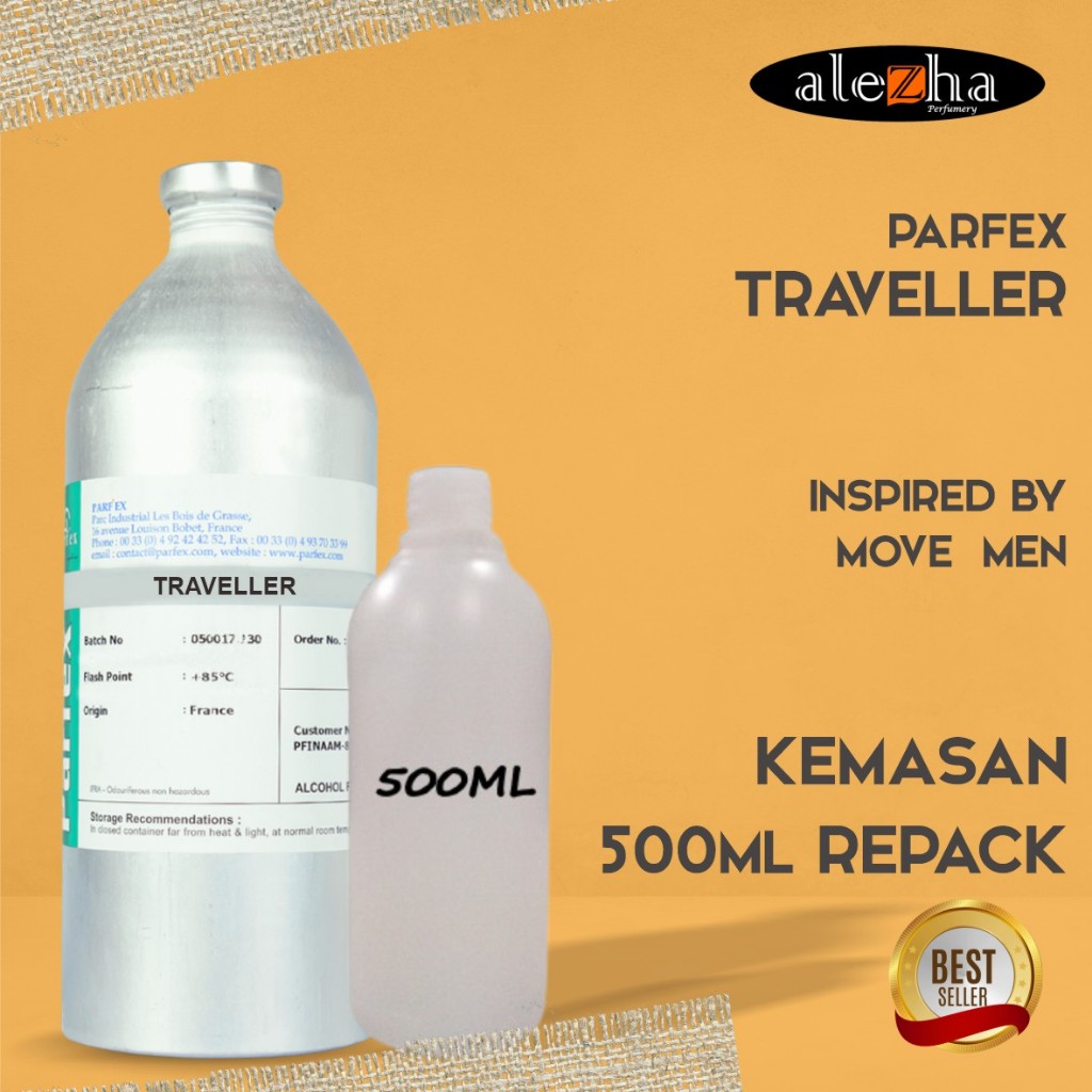 Bibit Parfum Murni TRAVELLER (PARFEX) 500ml