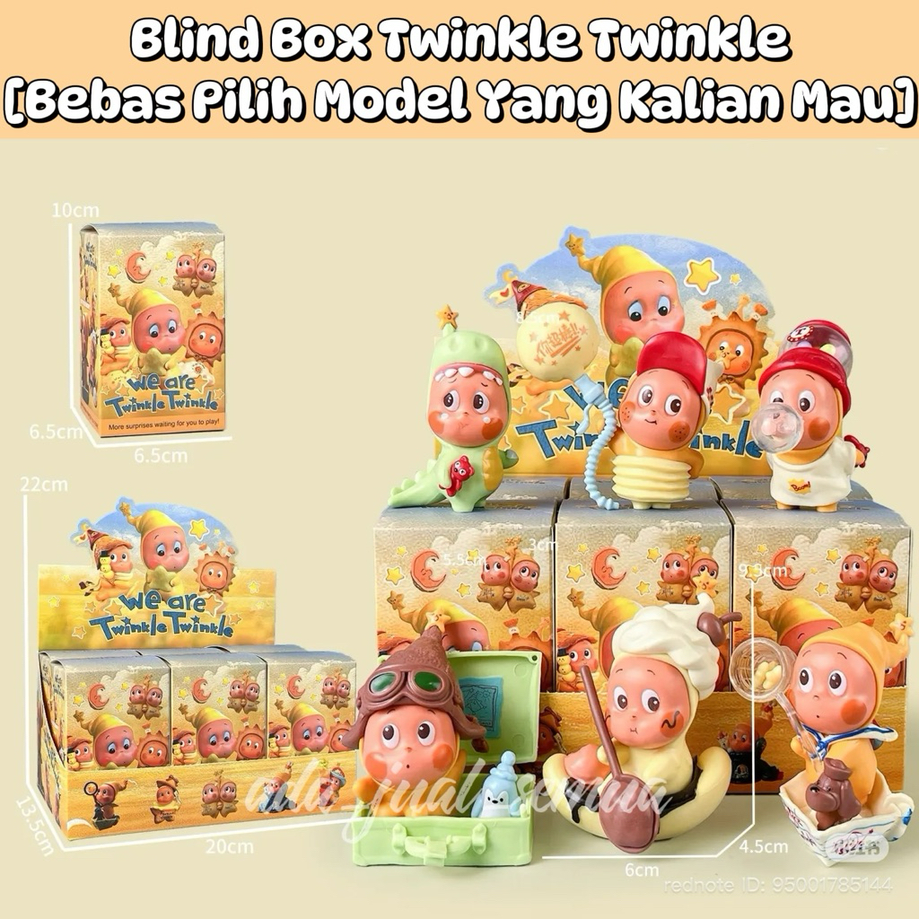 [COD]Blind Box Twinkle Twinkle Be a Star/Action Figure Twinkle /Dekorasi Meja/Kado/Hadiah Pacar